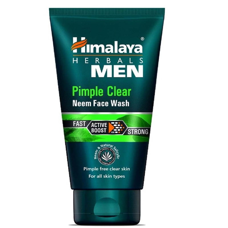 Himalaya Men's Pimple Clear Neem Face Wash Himalaya Men's Pimple Clear Neem Face Wash