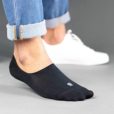SockSoho - EBONY BLACK NO-SHOW SockSoho - EBONY BLACK NO-SHOW