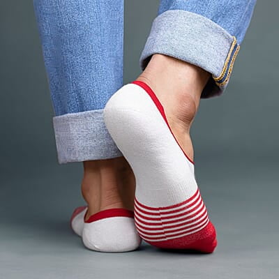 SockSoho - CRIMSNOW NO-SHOW SockSoho - CRIMSNOW NO-SHOW