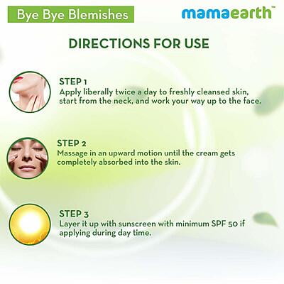 Bye Bye Blemishes Face Cream for Reducing Pigmentation and Blemishes with Mulberry Extract and Vitamin C -30ml