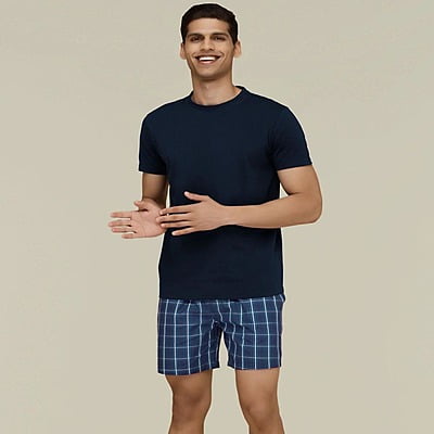 Xyxx Checkmate Combed Cotton Boxers (R45) | InnerMan