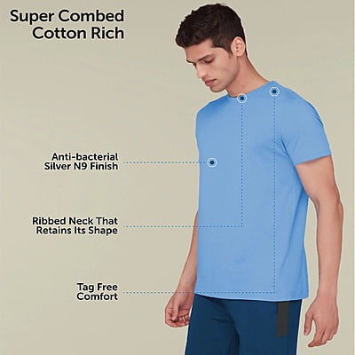 Xyxx Code Rich Cotton T-Shirt (R41) | InnerMan, a perfect blend of style Xyxx Code Rich Cotton T-Shirt (R41) | InnerMan, a perfect blend of style