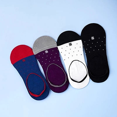 SockSoho - LUXE NO-SHOW GIFT COMBO OF 4 SockSoho - LUXE NO-SHOW GIFT COMBO OF 4