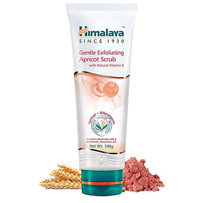 Himalaya Gentle Exfoliating Apricot Scrub (100gm)