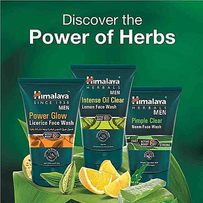 Himalaya Men's Pimple Clear Neem Face Wash Himalaya Men's Pimple Clear Neem Face Wash