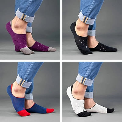 SockSoho - LUXE NO-SHOW GIFT COMBO OF 4 SockSoho - LUXE NO-SHOW GIFT COMBO OF 4