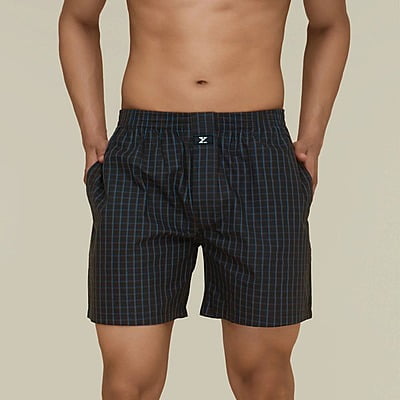 Xyxx Checkmate Combed Cotton Boxers (R45) | InnerMan