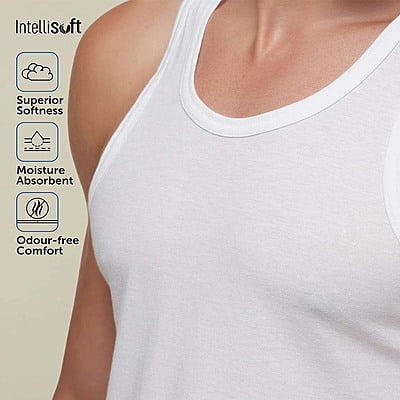 Xyxx Ace Modal Round Neck Cotton Vests (R9) | InnerMan