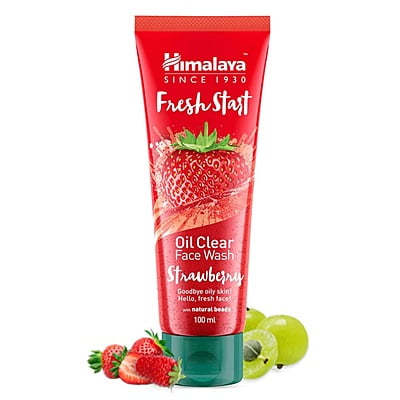 Himalaya Fresh Start Oil Clear Face Wash Strawberry