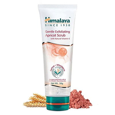 Himalaya Gentle Exfoliating Apricot Scrub (50gm)