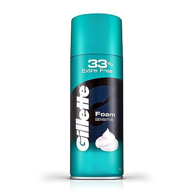 Gillette Classic Sensitive Shave Foam 418Gm (33% extra)