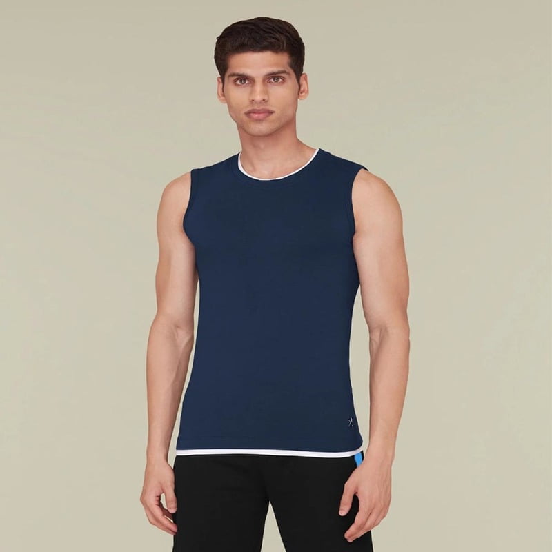 Xyxx Activo Combed Cotton Gym Vest (R42) | Comfortable & Stylish | Premium Quality