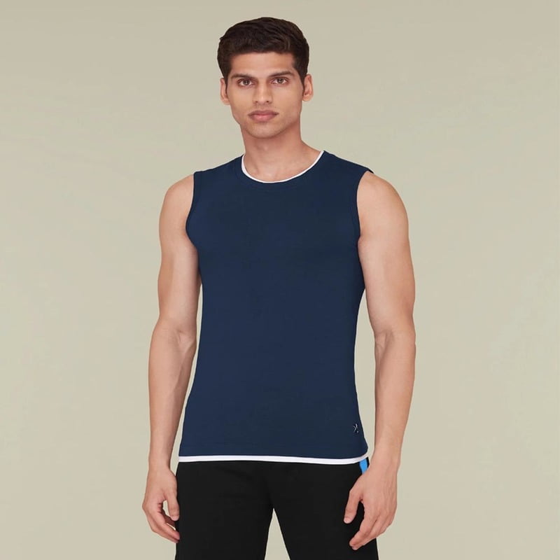 Xyxx Activo Combed Cotton Gym Vest (R42) | Comfortable & Stylish | Premium Quality Xyxx Activo Combed Cotton Gym Vest (R42) | Comfortable & Stylish | Premium Quality