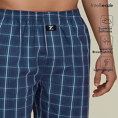 Xyxx Checkmate Combed Cotton Boxers (R45) | InnerMan