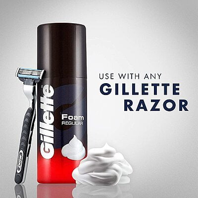 Gillette Classic Regular Pre Shave Foam 196Gm