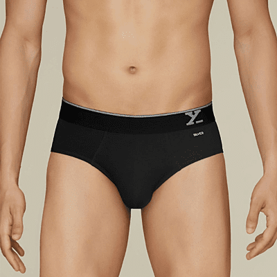 Xyxx Traq Silver Cotton Brief for Men (R37) - Comfortable and Stylish Underwear