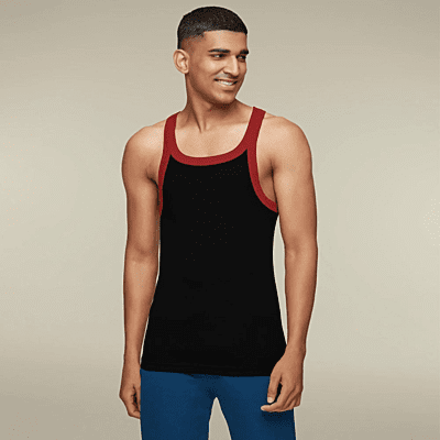 Xyxx Pace Square Neck Cotton Vest (R44) | InnerMan