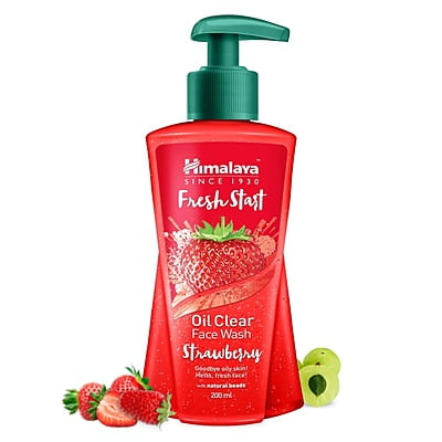 Himalaya Fresh Start Oil Clear Face Wash Strawberry
