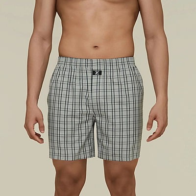 Xyxx Checkmate Combed Cotton Boxers (R45) | InnerMan