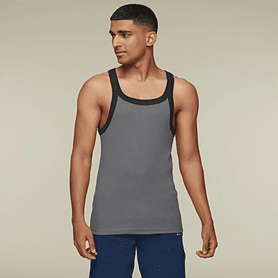 Xyxx Pace Square Neck Cotton Vest (R44) | InnerMan