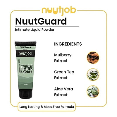 Nuutjob - Nuutjob Hair Removal Foam Spray & Nuutguard Liquid Powder Combo - Quick 200gm+100gm Nuutjob - Nuutjob Hair Removal Foam Spray & Nuutguard Liquid Powder Combo - Quick 200gm+100gm