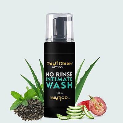 Nuutjob - Nuutclean No Rinse Intimate Moisturizing Dry Wash 100ml Nuutjob - Nuutclean No Rinse Intimate Moisturizing Dry Wash 100ml