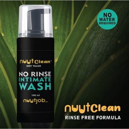 Nuutjob - Nuutclean No Rinse Intimate Moisturizing Dry Wash 100ml Nuutjob - Nuutclean No Rinse Intimate Moisturizing Dry Wash 100ml