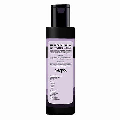 Nuutjob - Nuutwash Intimate Nut, Butt, Body And Hair Wash Four-In-One Cleanser 200ml Nuutjob - Nuutwash Intimate Nut, Butt, Body And Hair Wash Four-In-One Cleanser 200ml