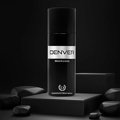 Denver Deo BlackCode Body Spray - 200ML | InnerMan Denver Deo BlackCode Body Spray - 200ML | InnerMan