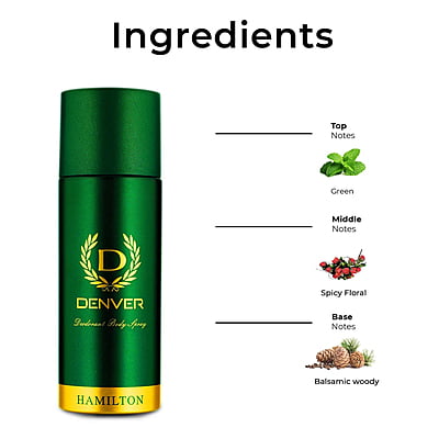 Denver Deo Hamilton Body Spray - 160ML | InnerMan