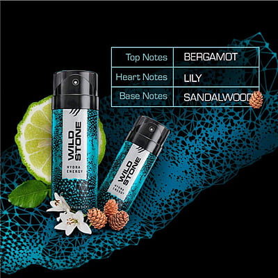Wild Stone Hydra Energy Deodorant for Men 150Ml Wild Stone Hydra Energy Deodorant for Men 150Ml