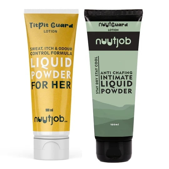 Nuutjob - Him and Her Testicle And Breasticle 200ml Combo Nuutguard + Titpit Guard Nuutjob - Him and Her Testicle And Breasticle 200ml Combo Nuutguard + Titpit Guard