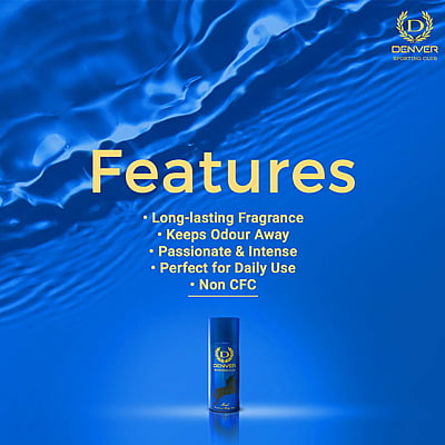 Denver Deo Goal Body Spray - 160ML | InnerMan