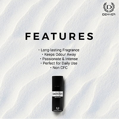 Denver Deo BlackCode Body Spray - 200ML | InnerMan Denver Deo BlackCode Body Spray - 200ML | InnerMan