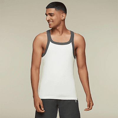 Xyxx Pace Square Neck Cotton Vest (R44) | InnerMan