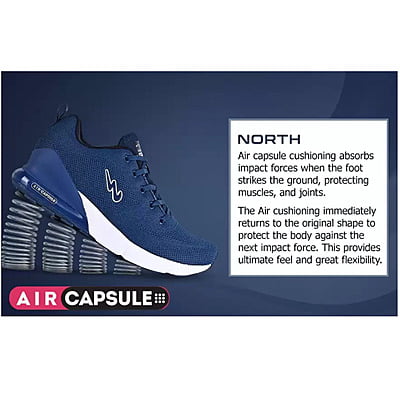 Campus North Running Shoes Air Capsule For Men